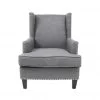 Barcelona grey high back chair