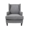 Barcelona grey high back chair