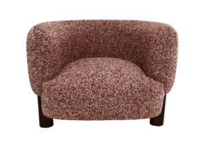 modern lowline chair parika wool