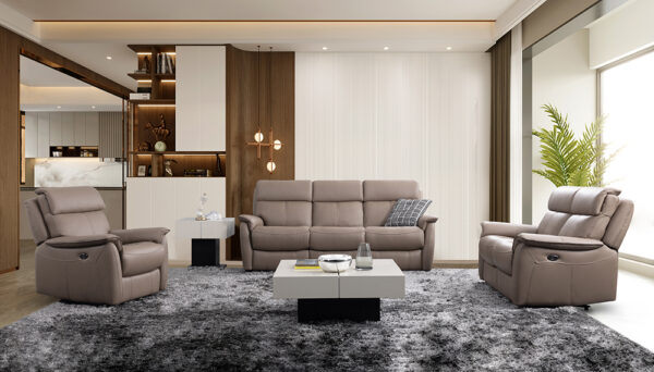 3 piece lounge suite leather