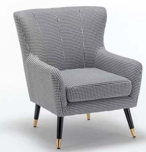 hounds tooth chair